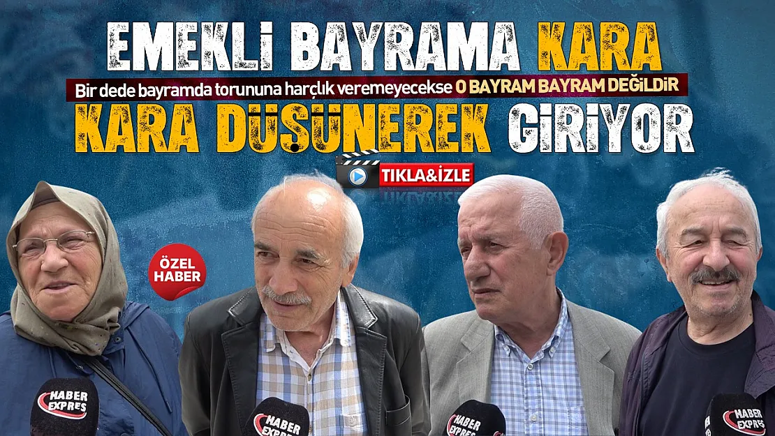 Emeklilerden Bayram isyanı '4 Bin Lira İkramiye Torunlara Harçlığa Yetmiyor'