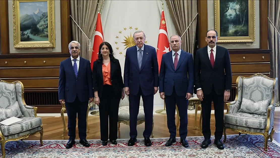 Erdoğan, DEM Parti heyetini kabul etti