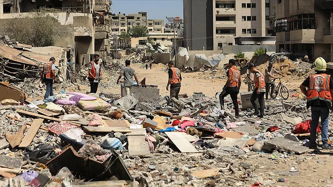 Gazze'de can kaybı 57 bin 418'e yükseldi