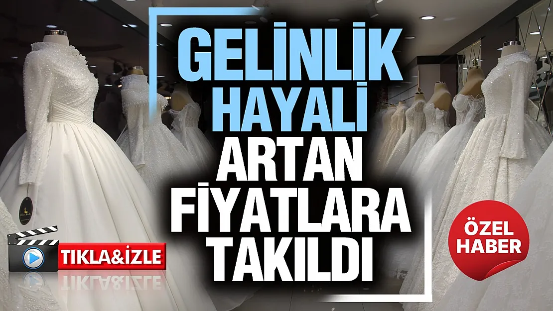 Gelinlik hayali artık bütçeyle şekilleniyor