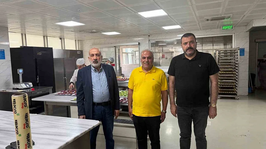 Hacıbaba'ya destek ziyareti
