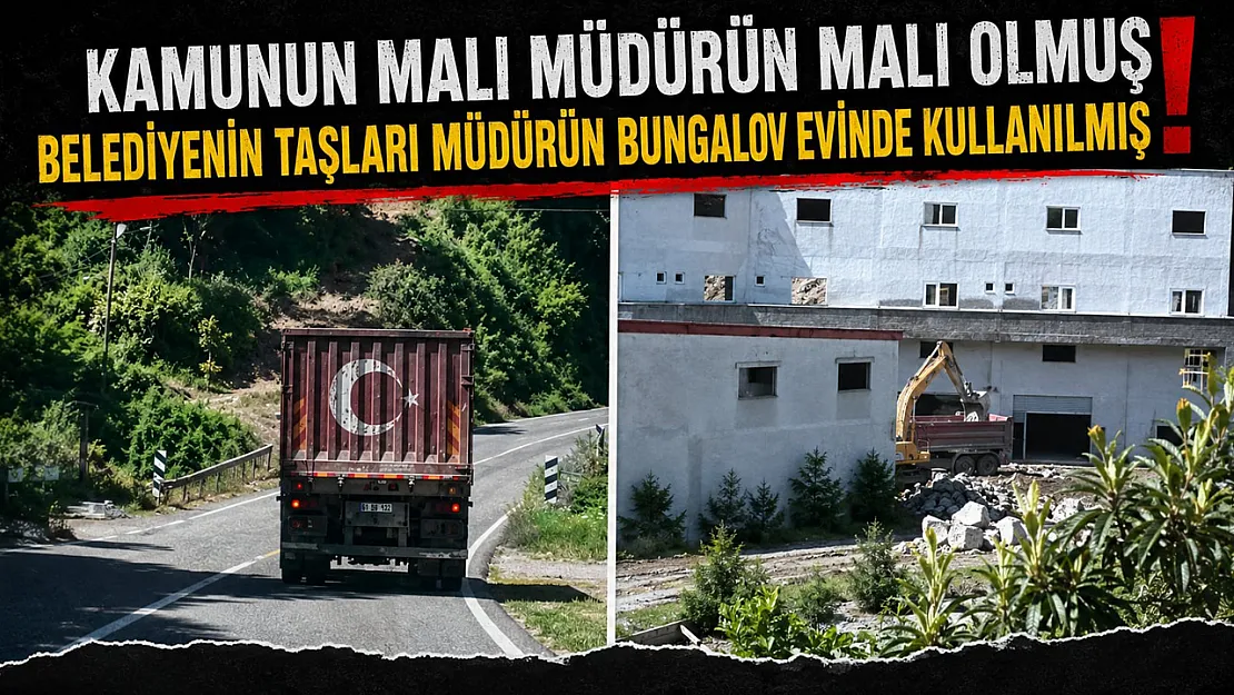 Kamunun malı Müdürün malı olmuş