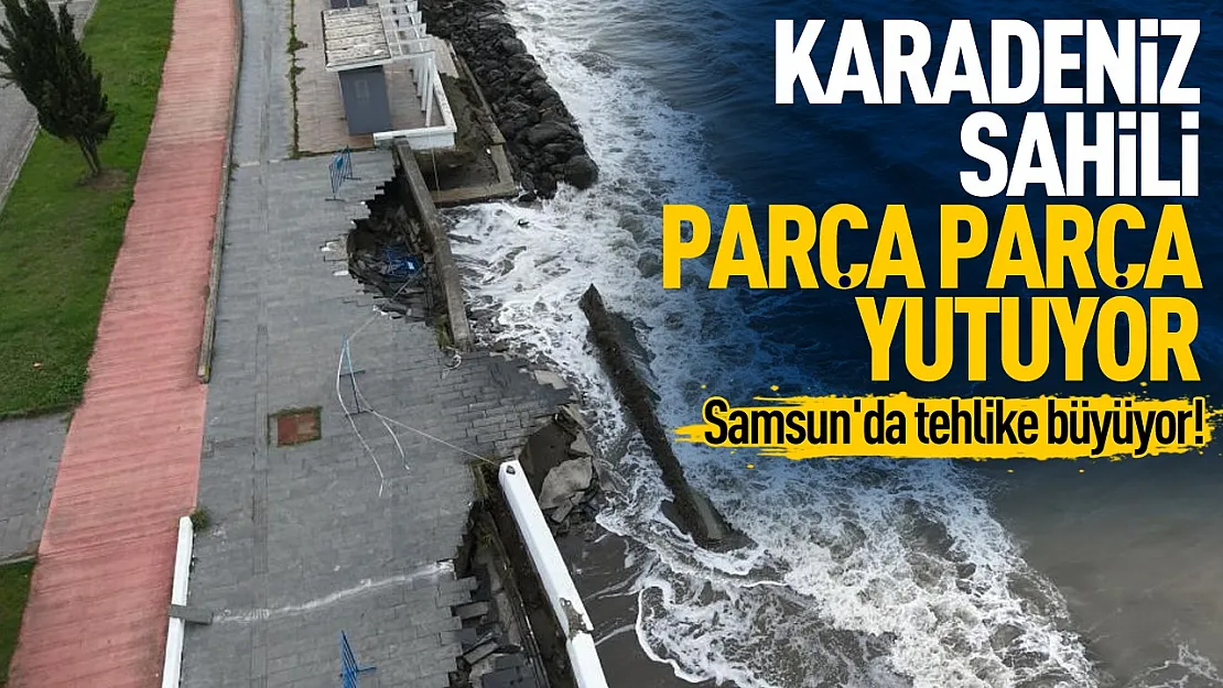 Karadeniz sahili adım adım yutuyor