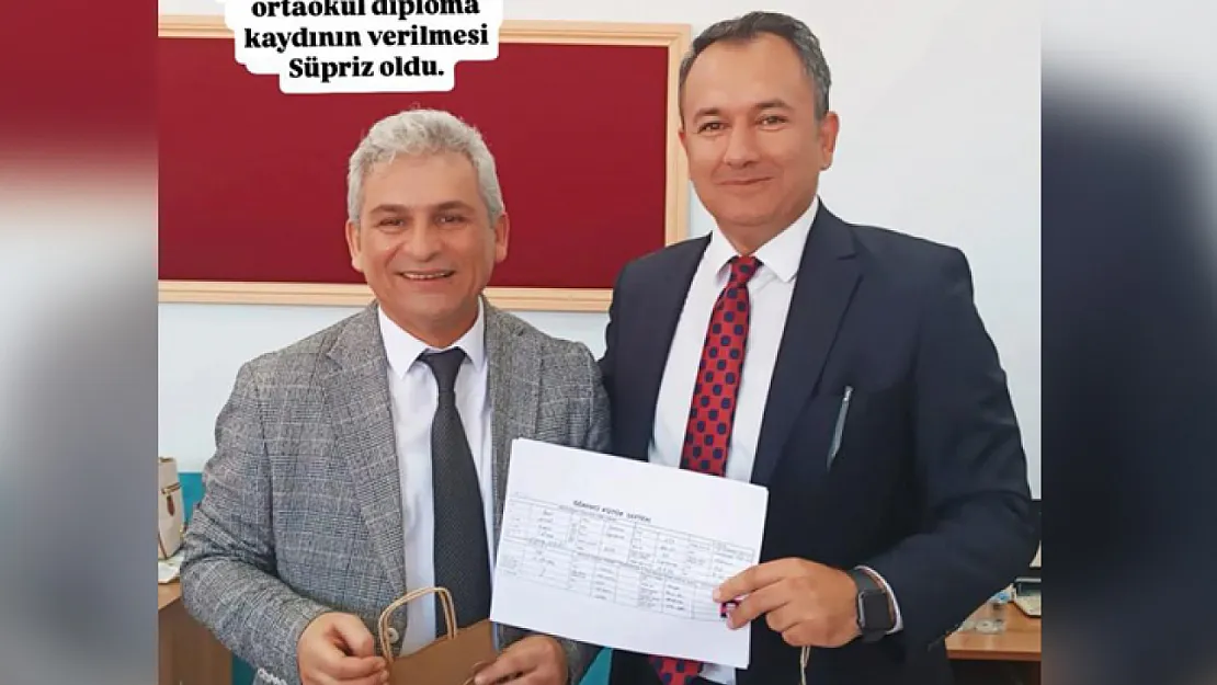 Müdür Bedir'e karne!