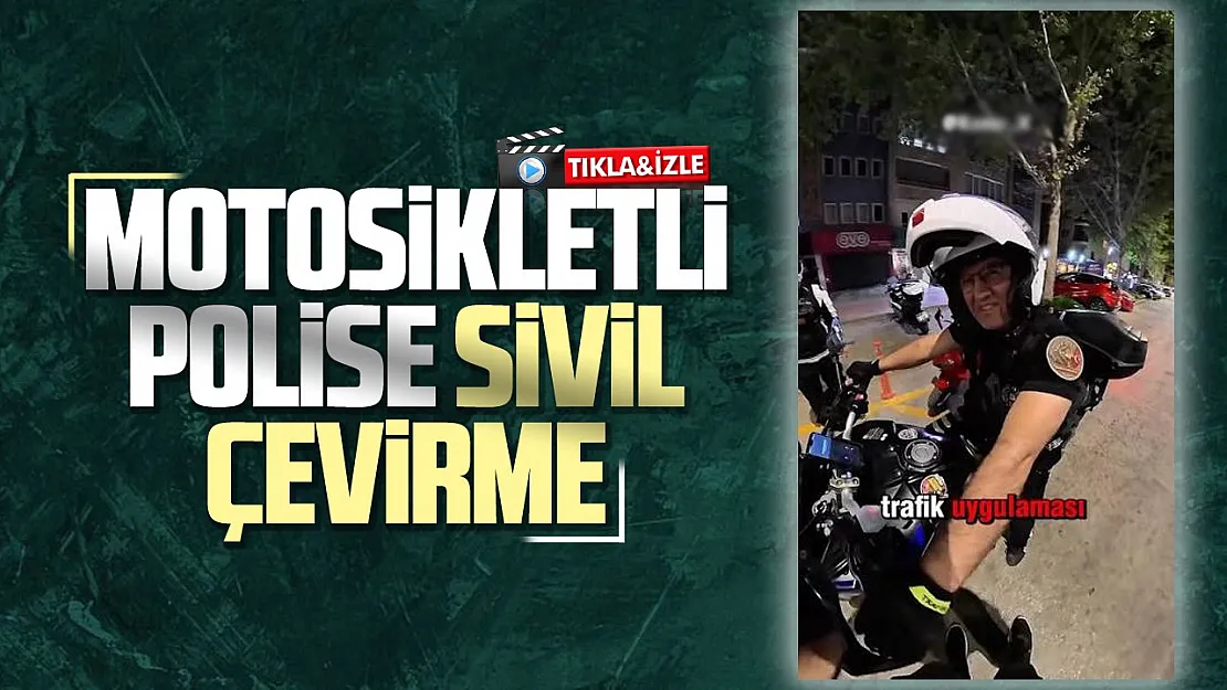 Roller değişti! Vatandaş polisi çevirdi