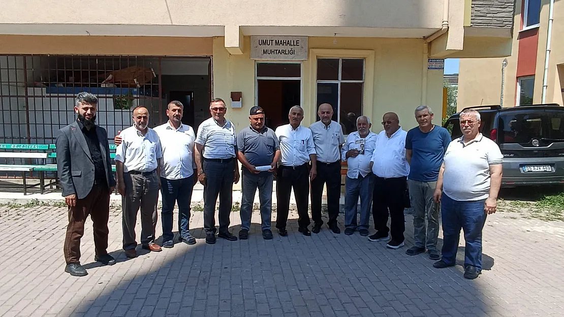 Saadet Partisi'nden Umut Mahallesi'ne Çıkartma