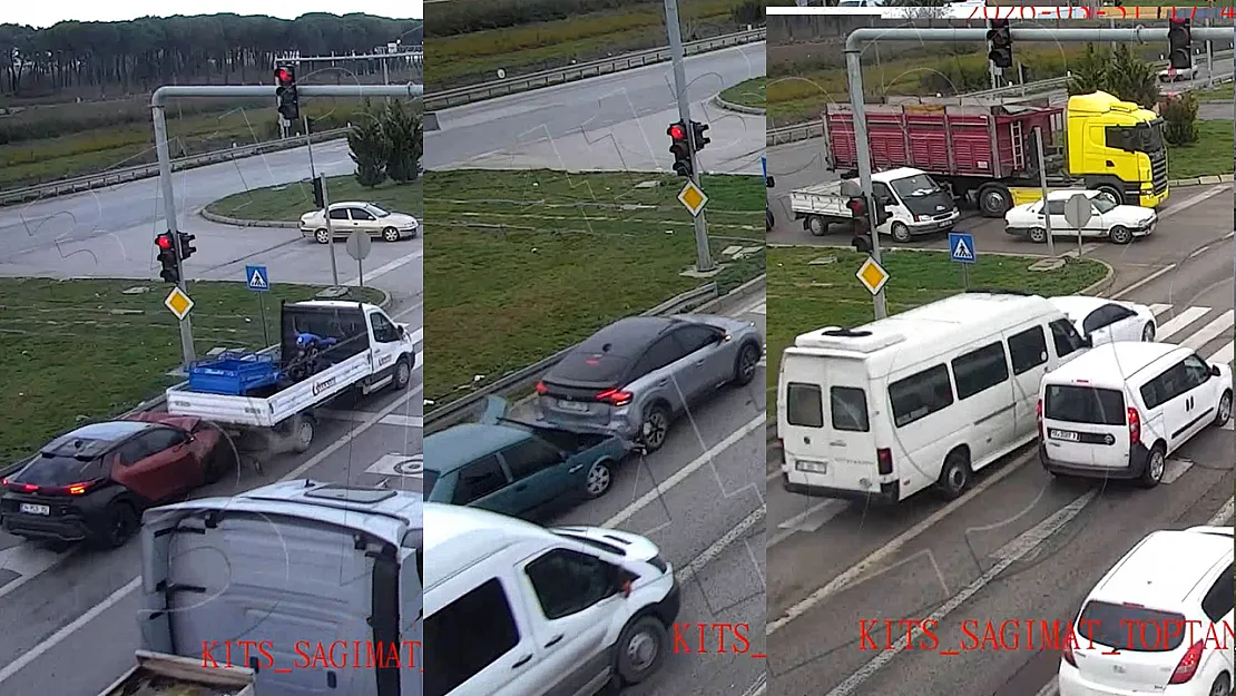SAGİMAT kavşağında 'sarı ışık' tuzağı