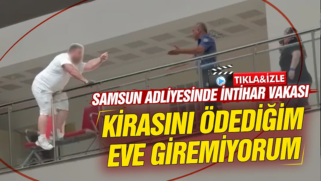 Samsun Adliyesi'ndeki faciayı güvenlik amiri engelledi