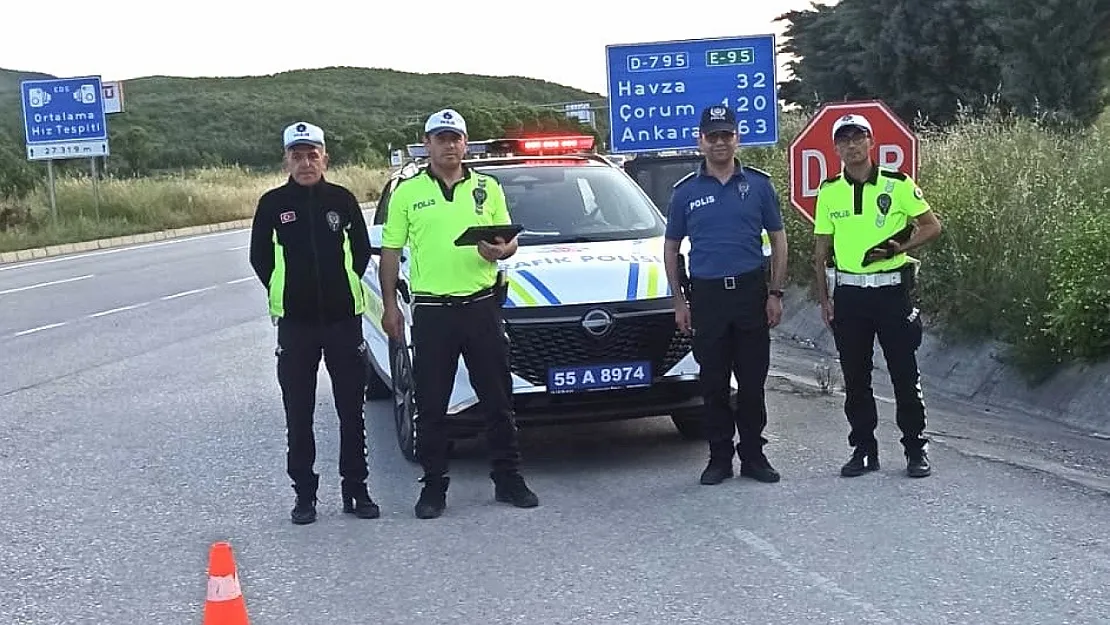 Samsun-Ankara yolunda tedbir