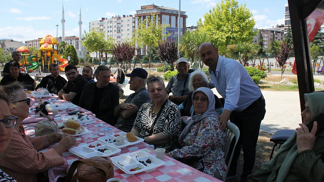 Samsun'da anlamlı kahvaltı buluşması
