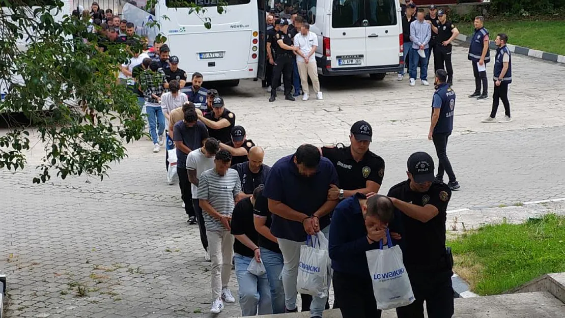 Samsun'da Bahis Operasyonu: 40 Kişi Adliyede