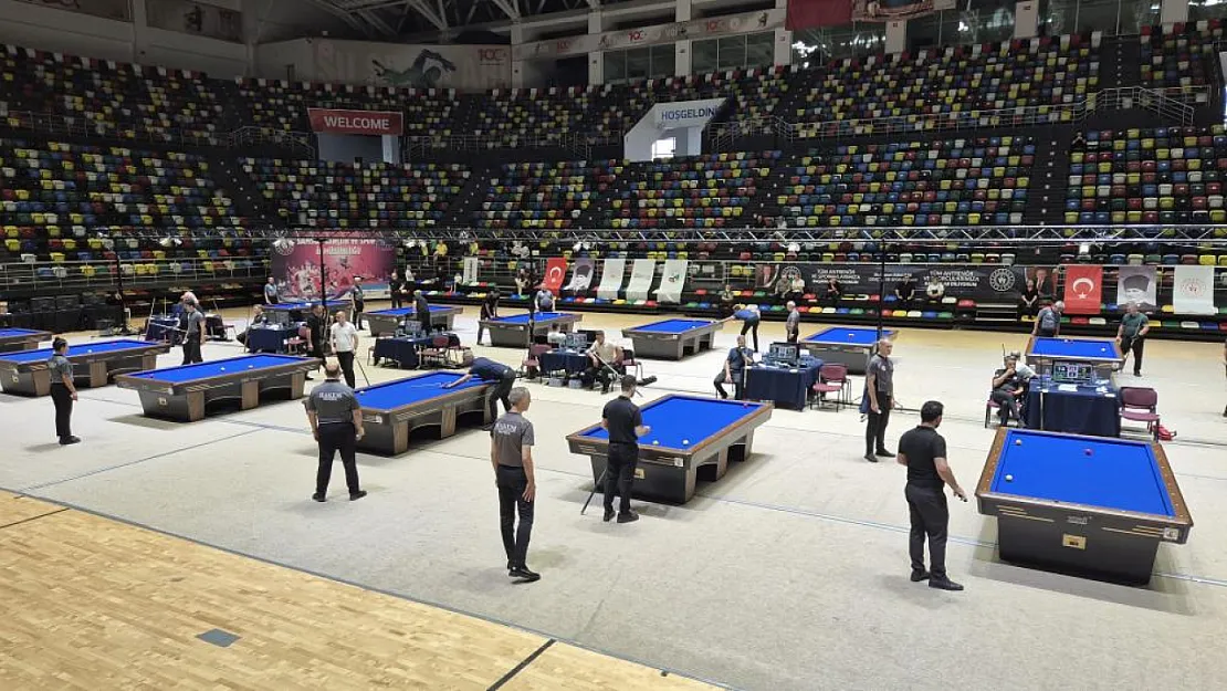 Samsun'da Bilardo Şöleni Başladı!