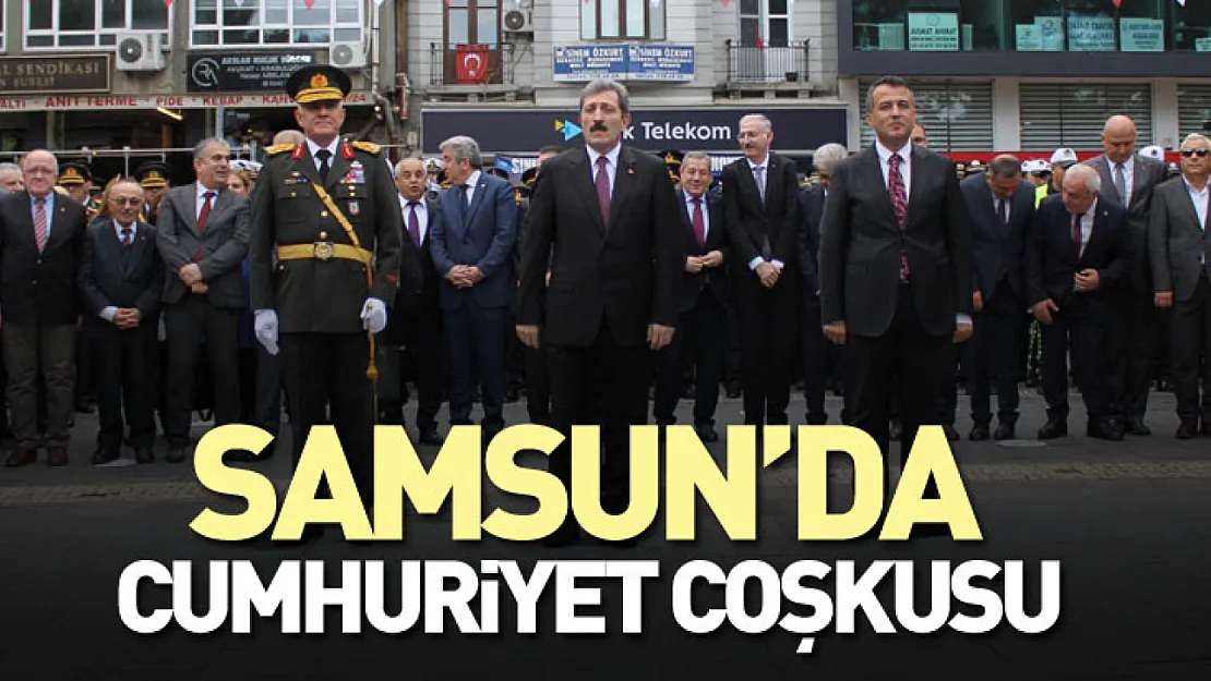 Samsun'da Cumhuriyet Coşkusu