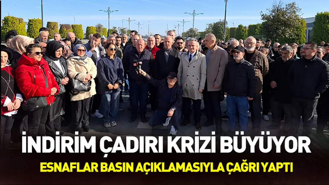 Samsun'da indirim çadırı krizi büyüyor