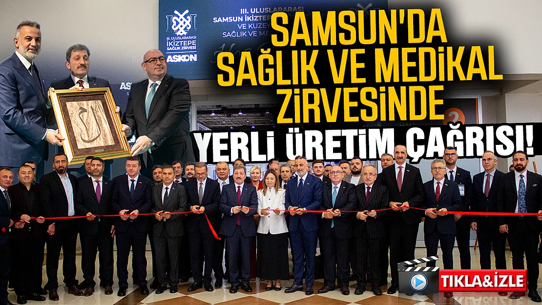 Samsun'da 'Kuzey Anadolu Sağlık ve Medikal Fuarı' kapılarını açtı