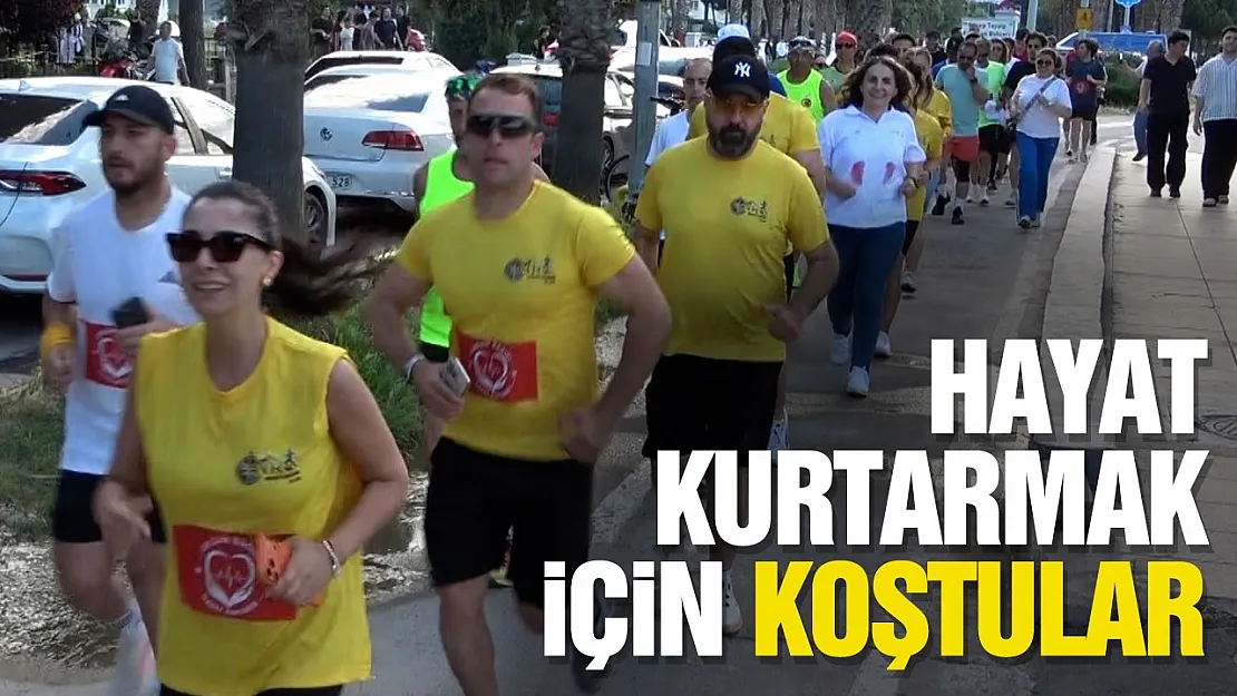 Samsun'da organ bağışı için farkındalık koşusu