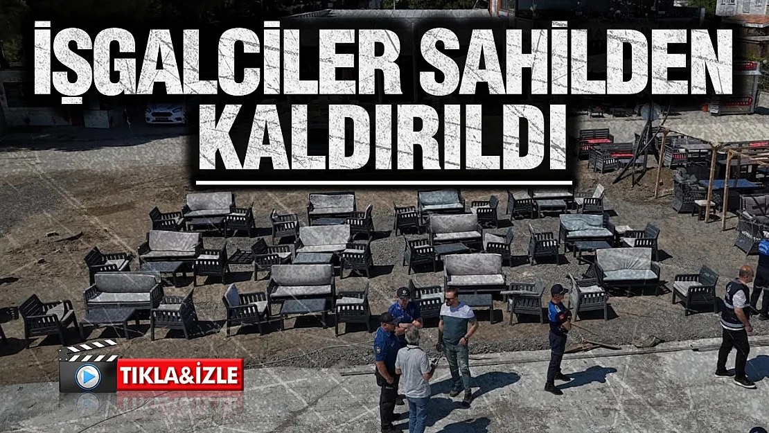 Samsun'da Sahil İşgallerine Müdahale: Belediye Ekipleri Harekete Geçti