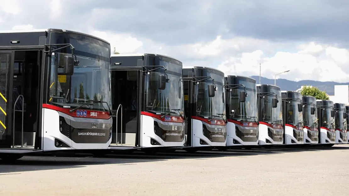 Samsun'da toplu taşıma devrimi