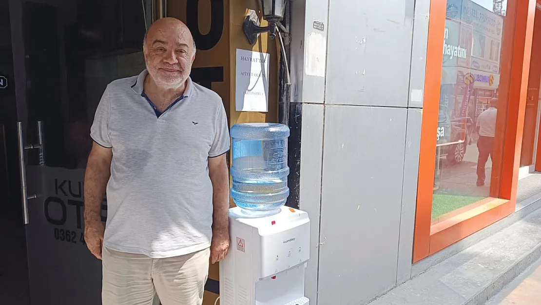 Samsunlu esnaftan gönülleri serinleten davranış