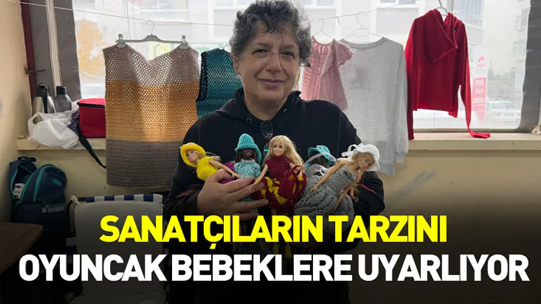 Sanatçıların tarzını oyuncak bebeklere uyarlıyor