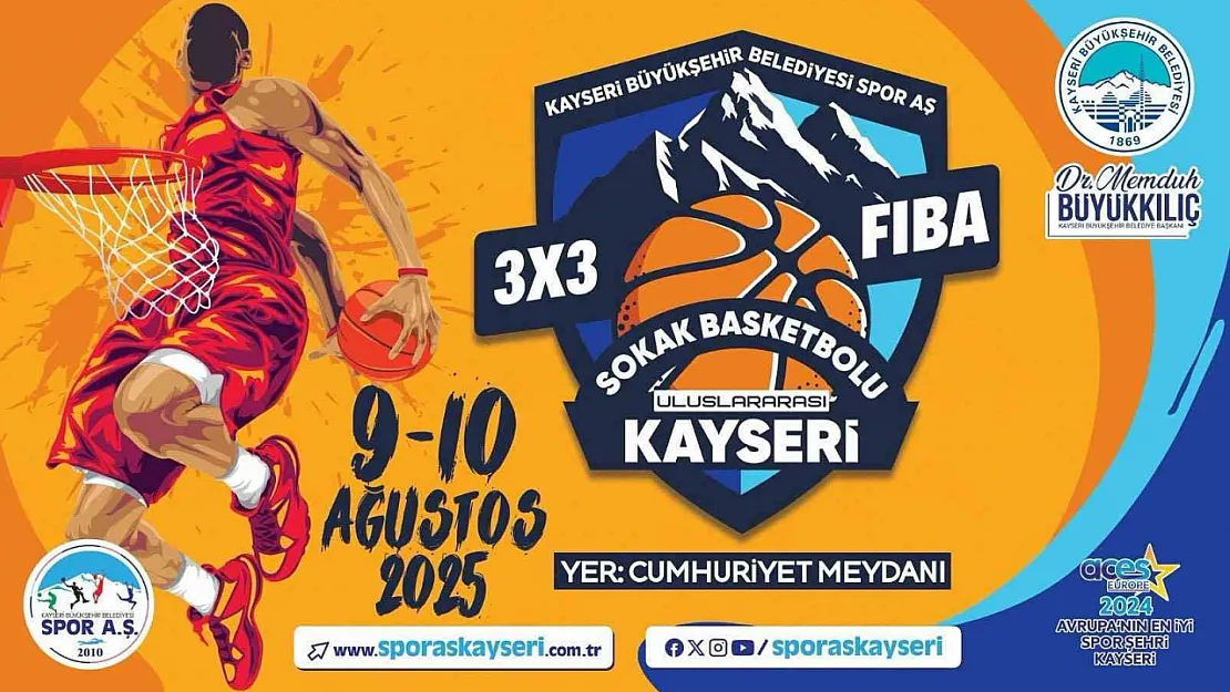 Sokak basketbolu heyecanı yaşanacak