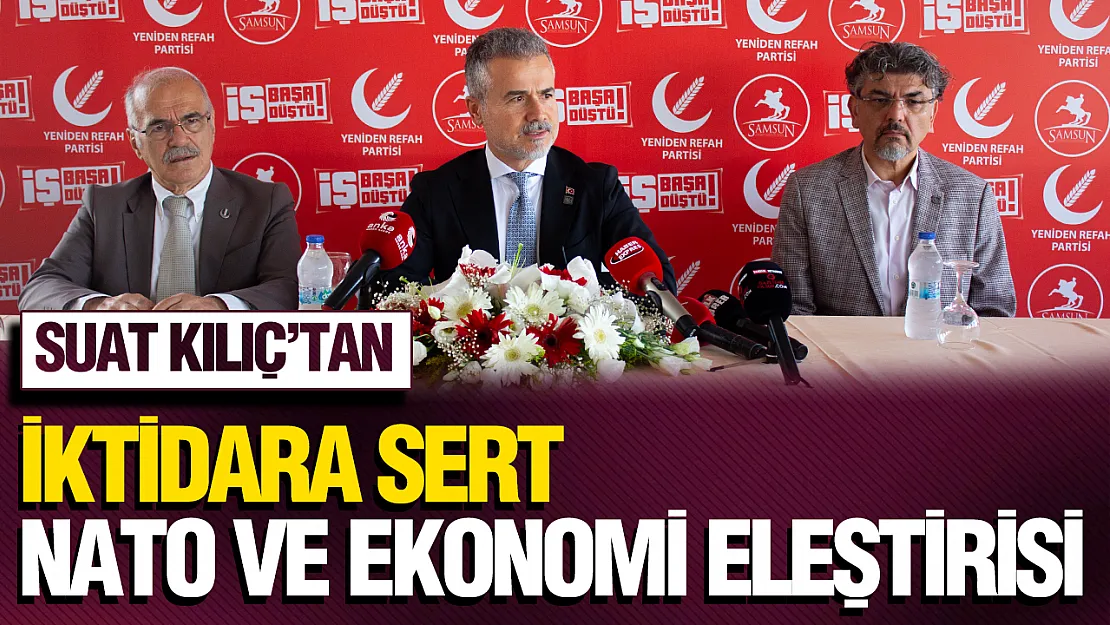 Suat Kılıç'tan Sert Çıkış: NATO'da Yaptırımlar Değil Menü Konuşuldu