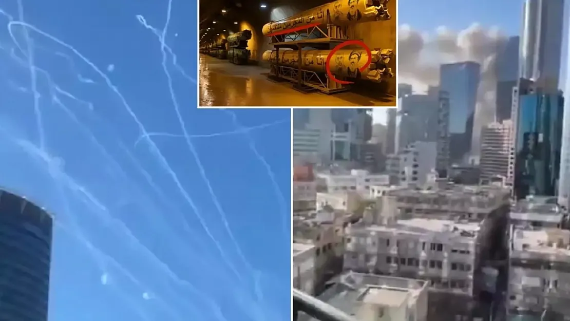 Tel Aviv yanıyor