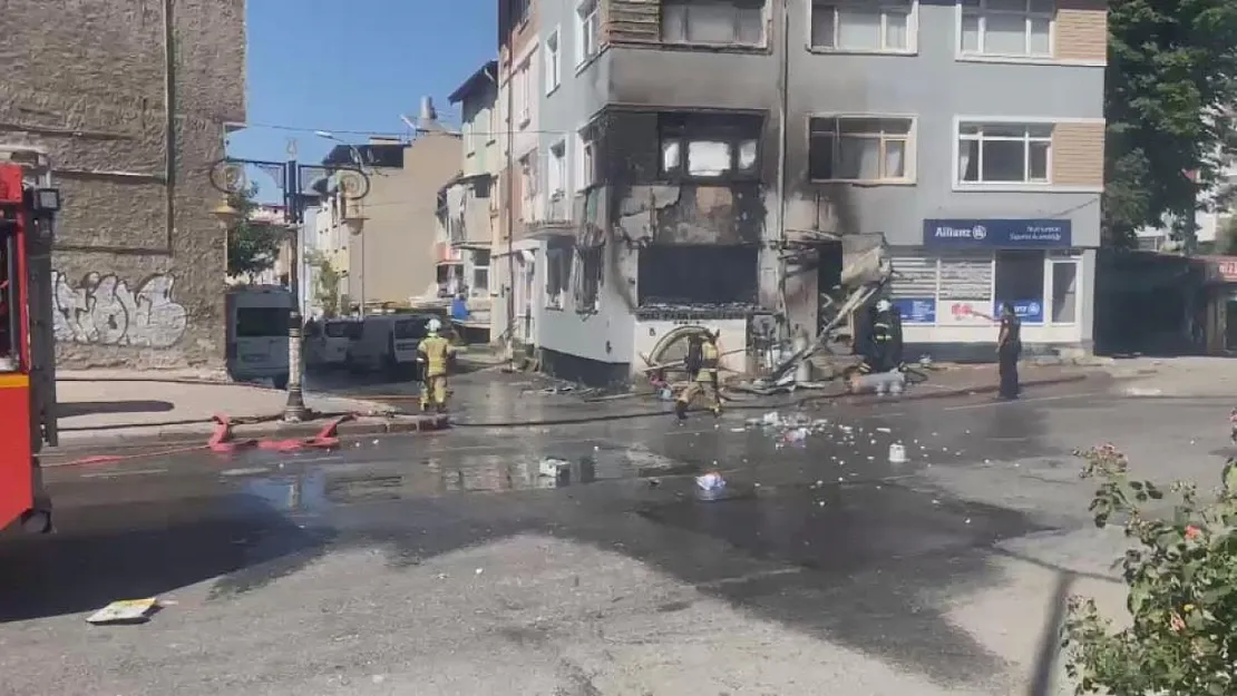 Tüp bayisinde patlama: 7 yaralı