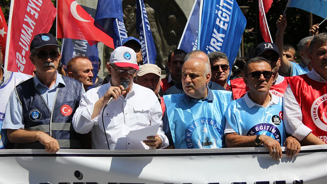 Türkiye Kamu-Sen'den Samsun'da 1 Günlük İş Bırakma Eylemi