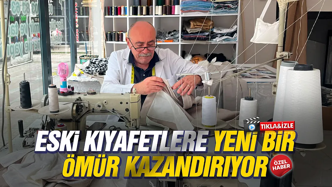 Yarım asırlık terziden israfa karşı iğneli mücadele