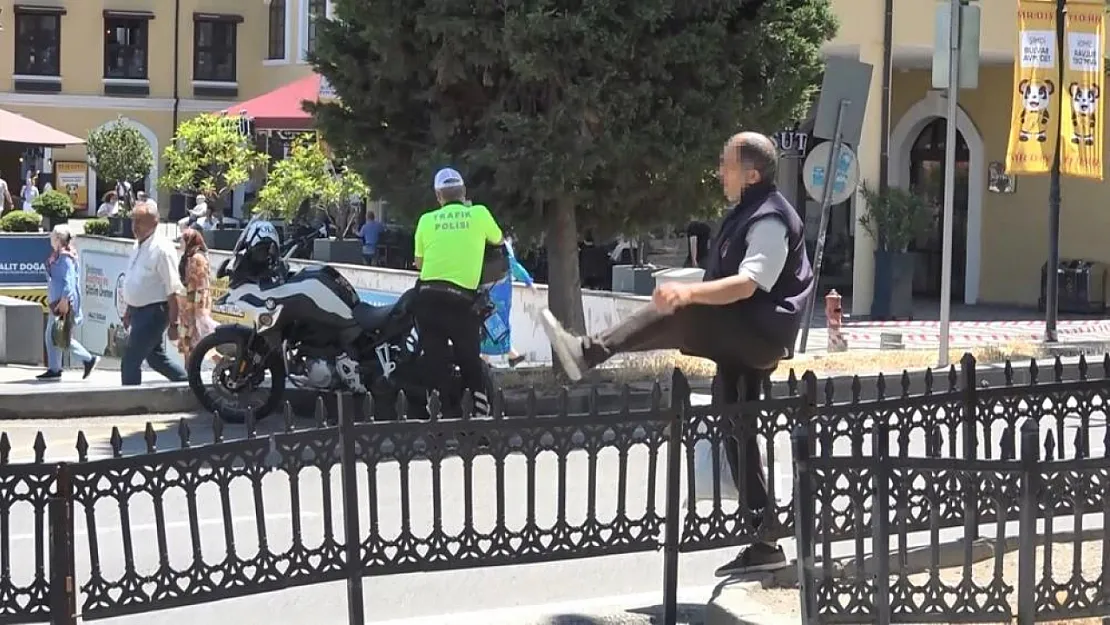 Yolun ortasından geçmeye çalışanlara ceza yağdı