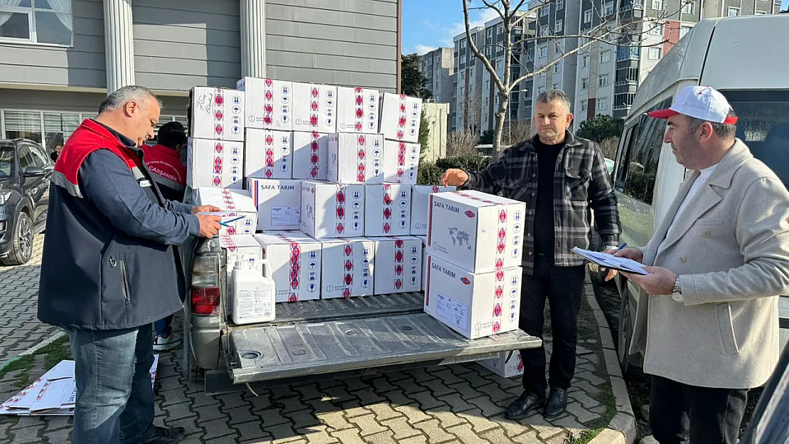 Zararlıya karşı ortak mücadele! Çarşamba'da muhtarlar bilgilendirildi