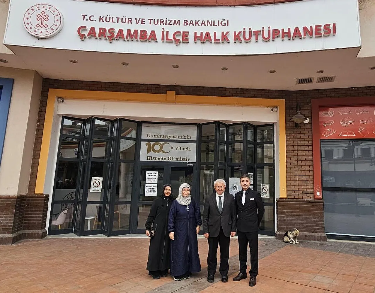Müftü Uzun'dan kütüphaneye anlamlı bağış