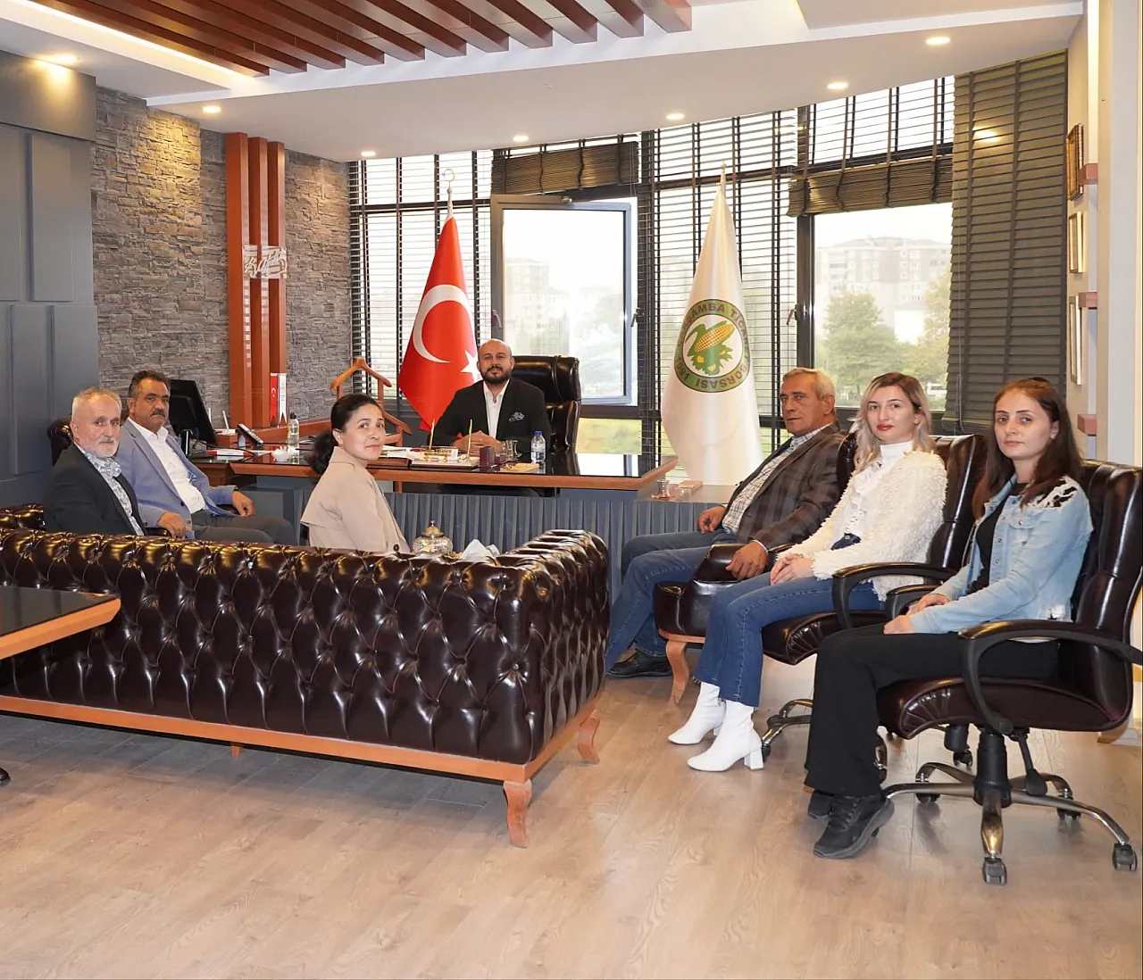 Yeşilırmak Gazeteciler Cemiyeti'nden ÇTSO ve ÇTB'ye ziyaret