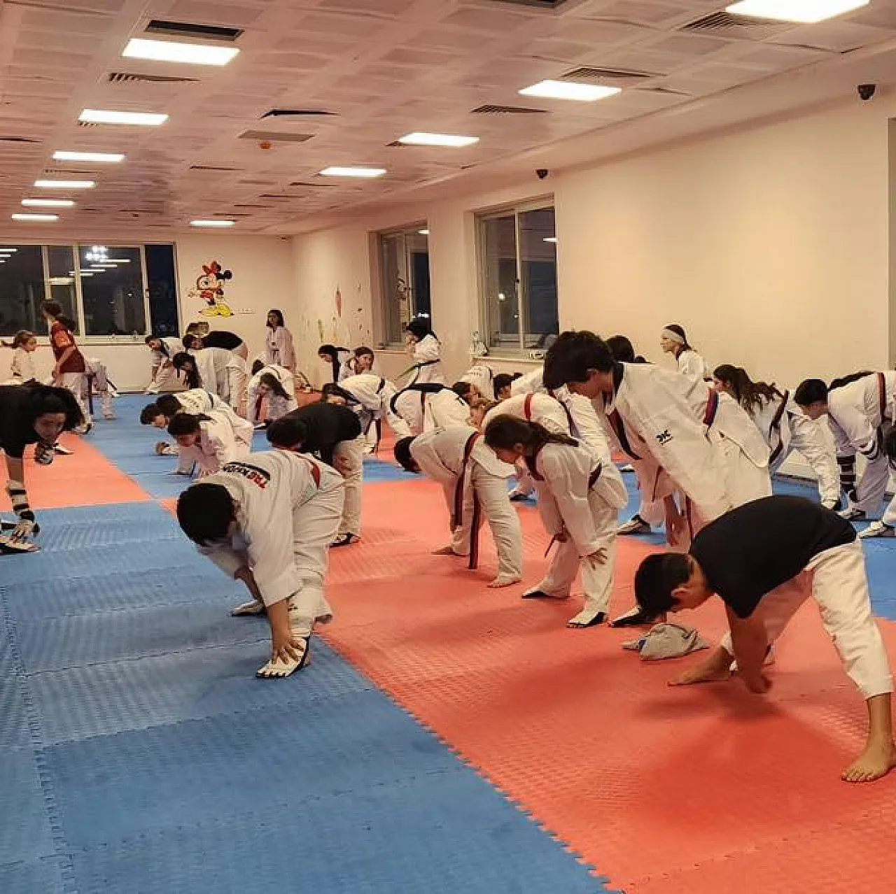 İki ilçe tek antrenman: Tekvandoda başarı için buluştular