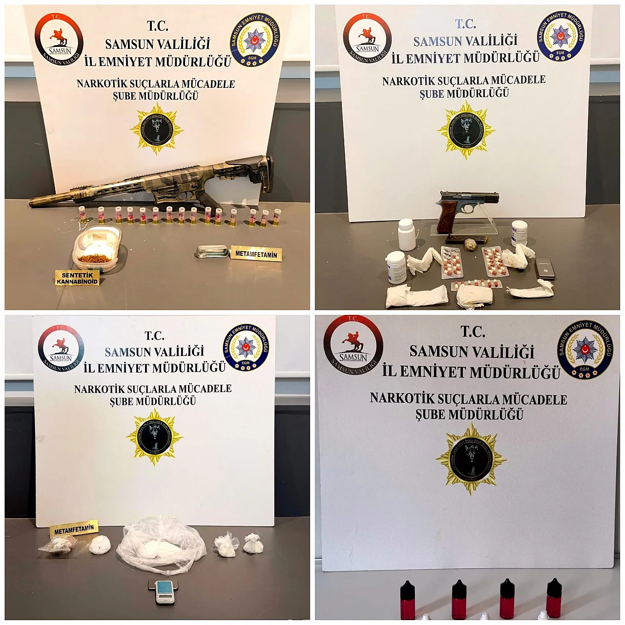 Samsun'da Uyuşturucu Operasyonu: 5 Şüpheli Gözaltında