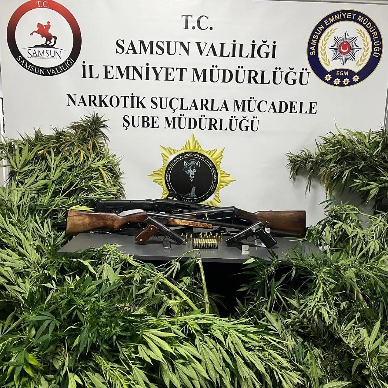 Samsun'da uyuşturucu operasyonu 1 kilo 225 gram metamfetamin ele geçirildi