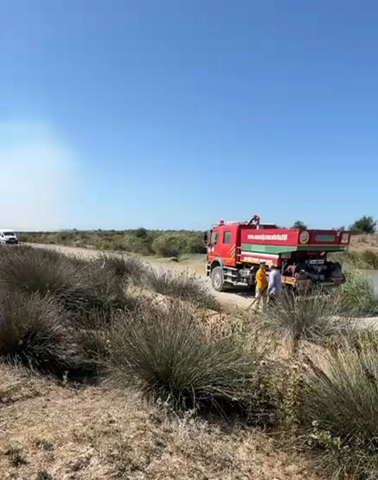 Kuş Cenneti'nde korkutan yangın