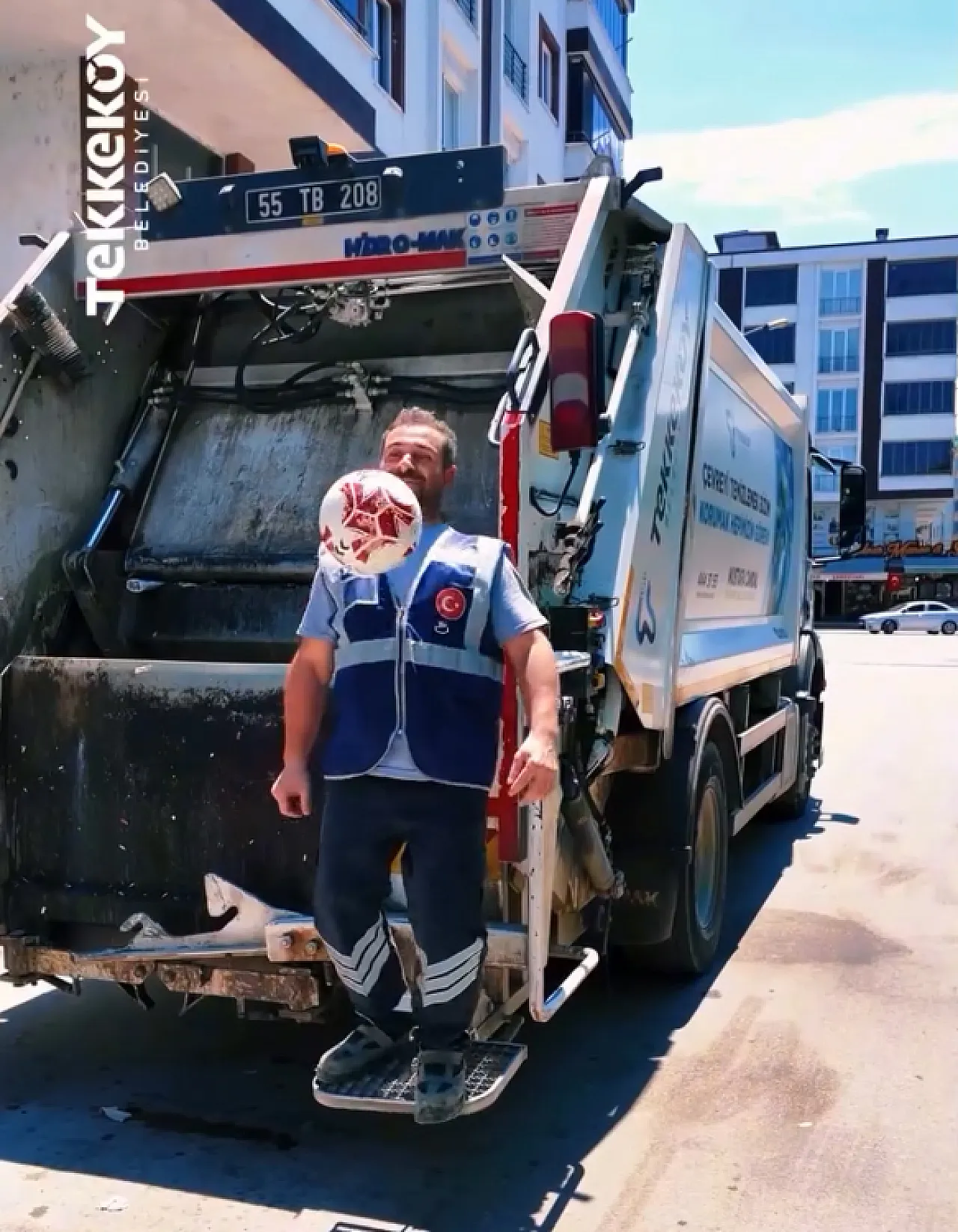 Tekkeköy'den A Millî Takıma videolu destek