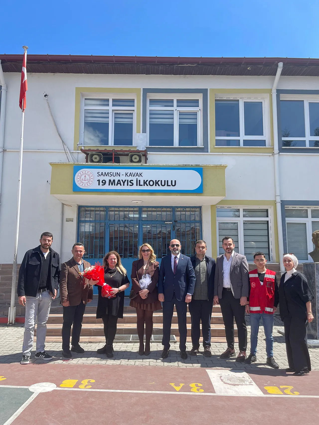 MHP Kavak'tan öğrencilere ağız ve diş sağlığı eğitimi