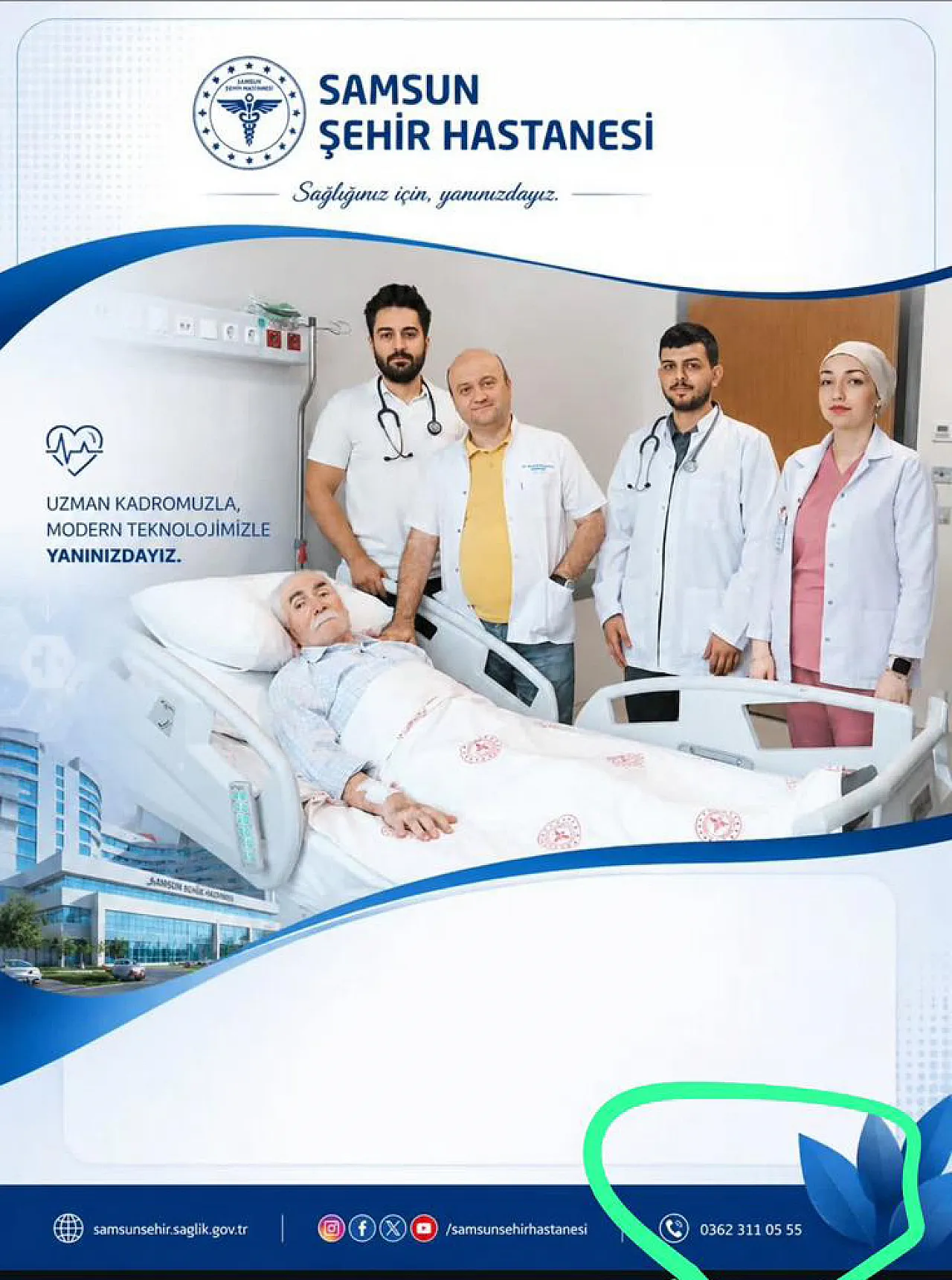 Samsun Şehir Hastanesi Medicana Hastanesi'ne mi çalışıyor?