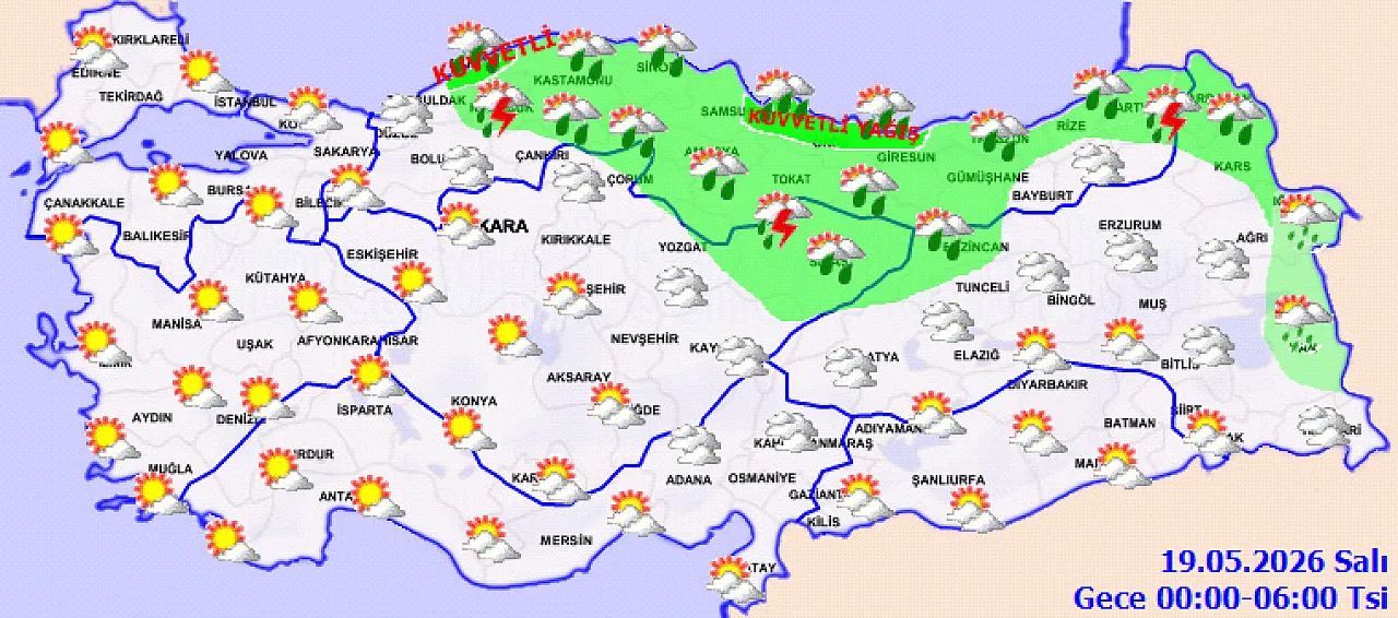 Meteoroloji uyardı: Karadeniz ve İç Anadolu'da sıcaklıklar düşüyor