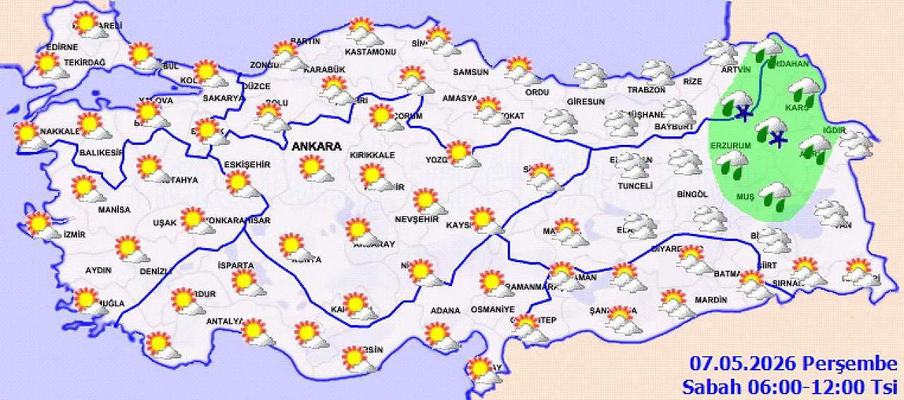 Meteoroloji genel müdürlüğü duyurdu: yurt genelinde sıcaklıklar artıyor