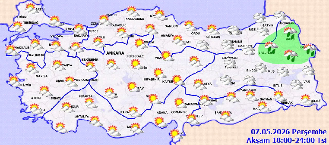 Meteoroloji genel müdürlüğü duyurdu: yurt genelinde sıcaklıklar artıyor