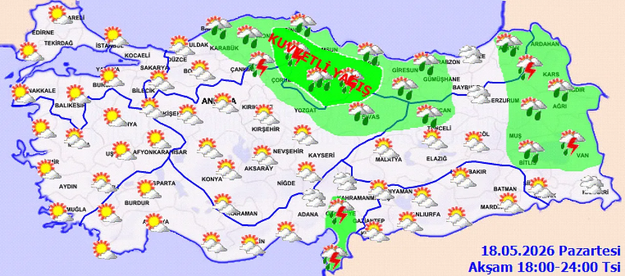 Meteoroloji uyardı: Karadeniz ve İç Anadolu'da sıcaklıklar düşüyor