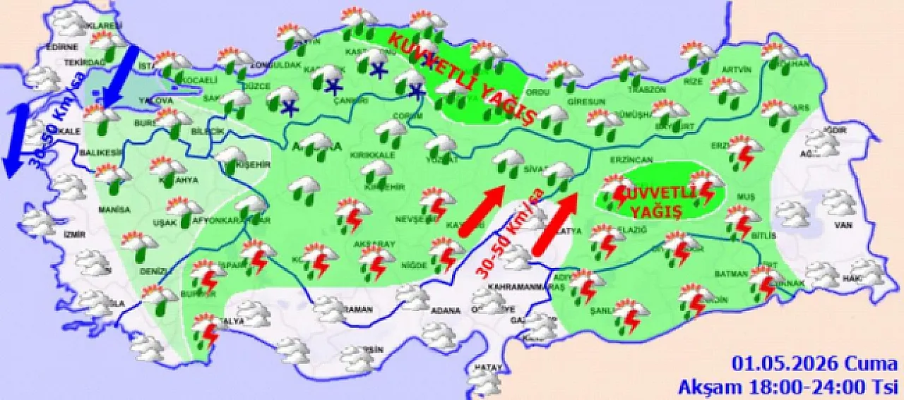 Meteoroloji'den Samsun için kritik uyarı, Sıcaklıklar 10 derece düşüyor, 8 il için sarı alarm!