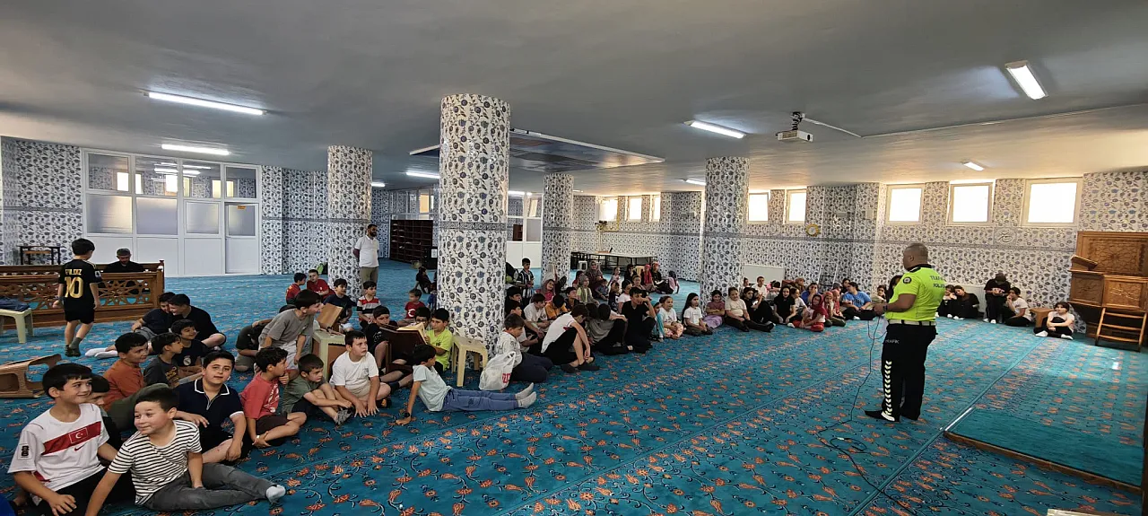 Çocuklara trafik bilinci: 259 öğrenciye eğitim verildi!