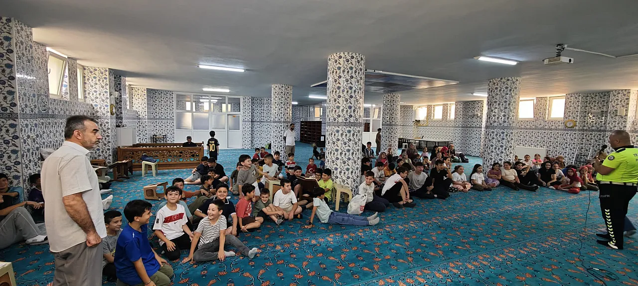 Çocuklara trafik bilinci: 259 öğrenciye eğitim verildi!