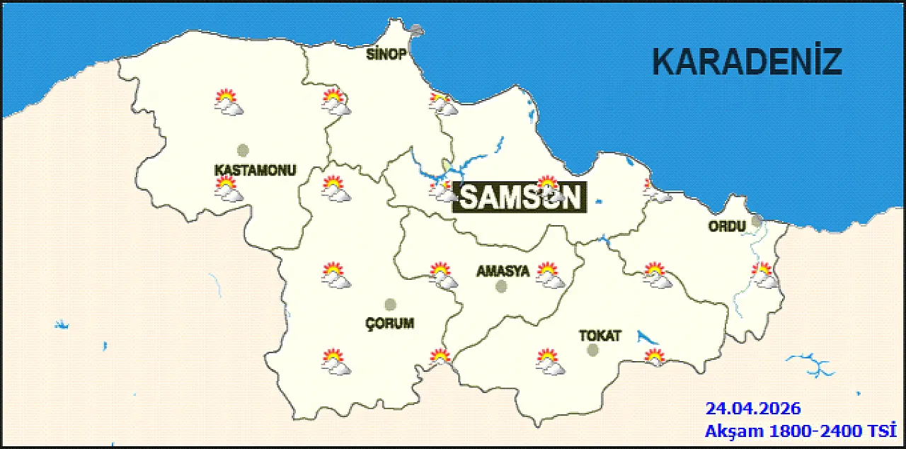 Meteoroloji genel müdürlüğü açıkladı: Karadeniz'de bugün hava nasıl olacak?