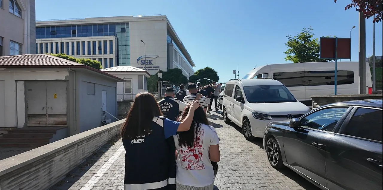 Samsun merkezli 4 ilde dolandırıcılık operasyonu